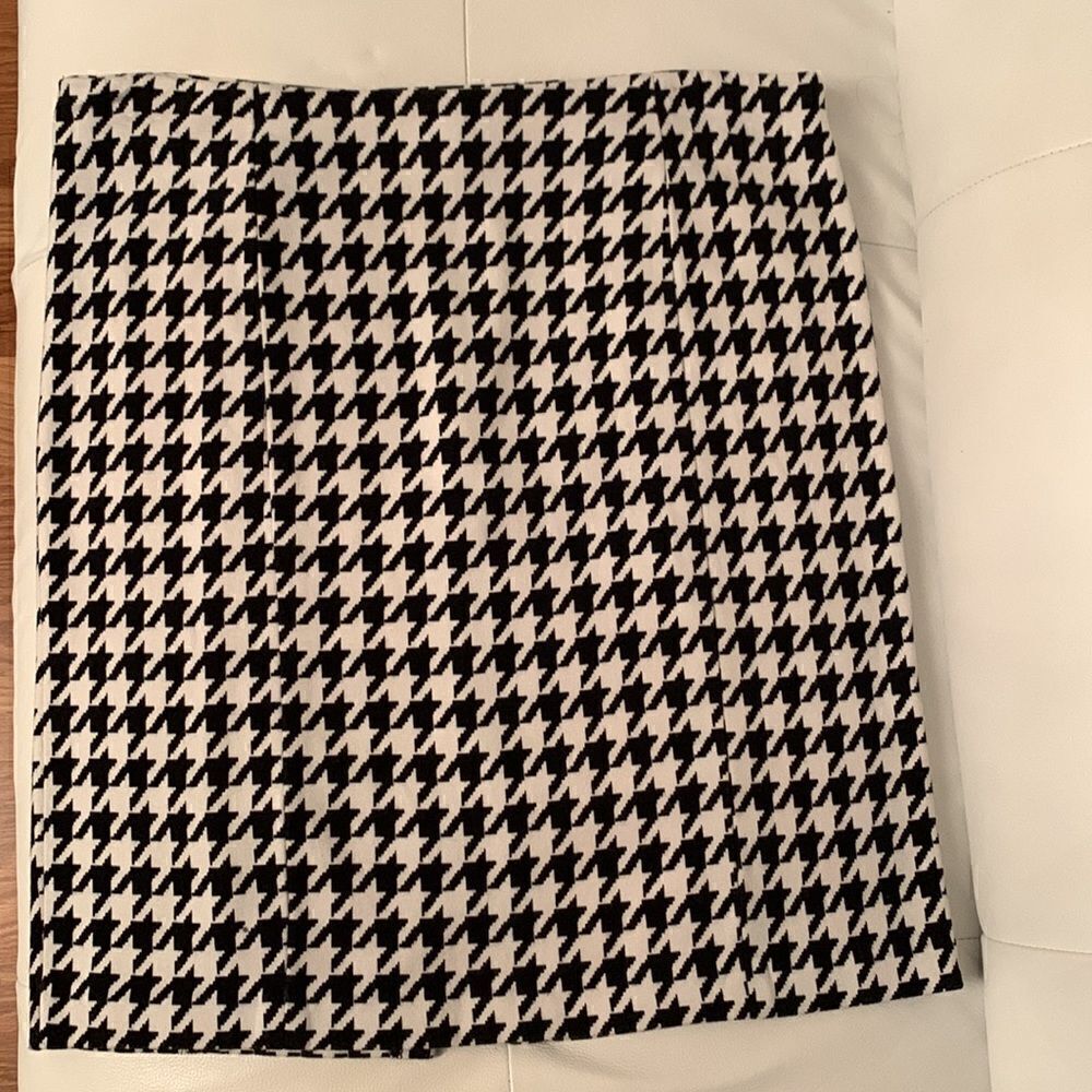 Go international Cotton Blend Checkered Skirt Size 12